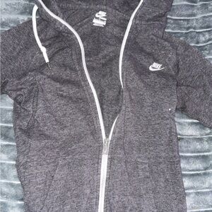 Nike Gray Zip Up